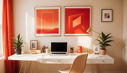 Photo interior modern design room 3d illustration