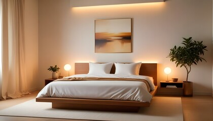 Photo interior modern design room 3d illustration