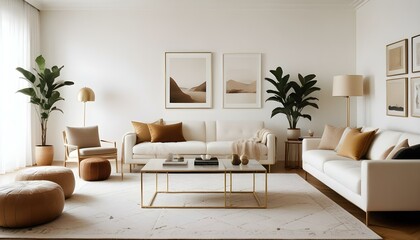 Photo interior modern design room 3d illustration