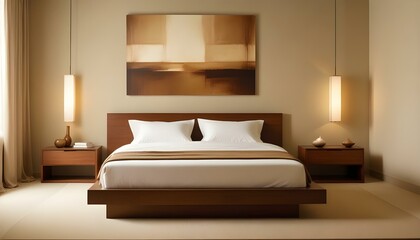 Photo interior modern design room 3d illustration