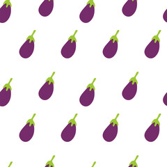 Eggplant pattern Background. flat illustration Eggplant background. seamless pattern Eggplant. Eggplant flat illustration background. Eggplant Pattern Flat.
