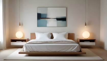 Photo interior modern design room 3d illustration