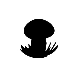 mushroom icon isolated vector illustration