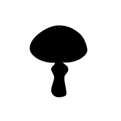 mushroom icon isolated vector illustration