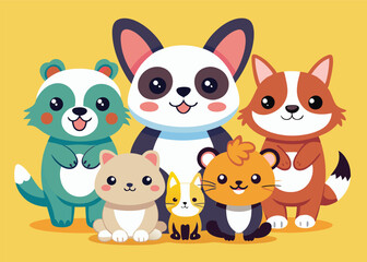  Cute Cartoon Animal Characters