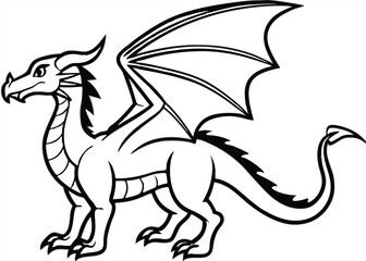  Fantasy Dragon Illustrations