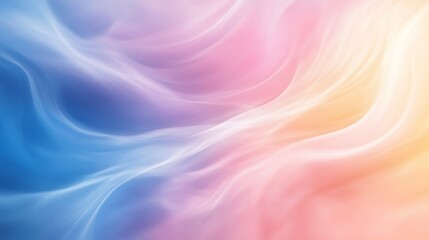 Fototapeta premium Abstract gradient with flowing pastel colors