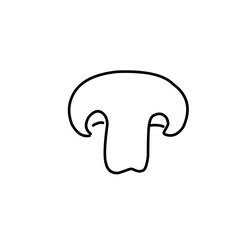 Mushrooms Drawings Vector Illustrations