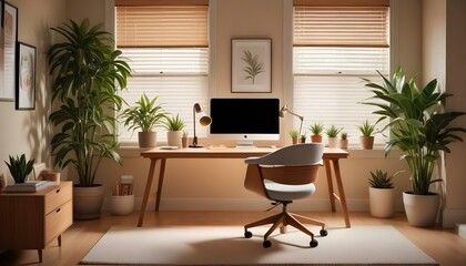 Obraz premium Photo interior modern design room 3d illustration