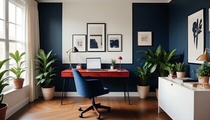 Photo interior modern design room 3d illustration