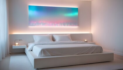 Photo interior modern design room 3d illustration