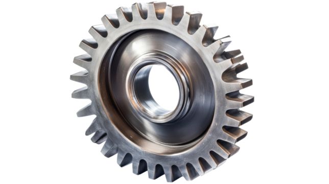 Closeup of a Gear.