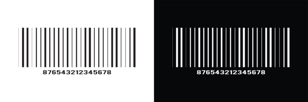 Bar code vector cartoon icon. Vector illustration barcode on white background. Isolated cartoon illustration in eps 10.