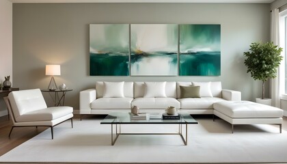 Photo interior modern design room 3d illustration