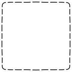 Obraz premium square border