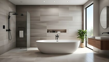 Photo interior modern design room 3d illustration