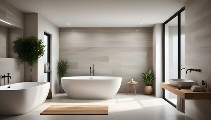 Photo interior modern design room 3d illustration