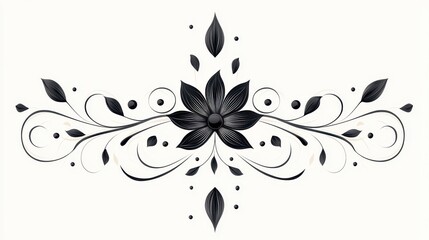 Opulent Black Diamond Pattern on Pure White Background Emanating Elegance and Sophistication