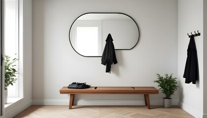 Photo interior modern design room 3d illustration