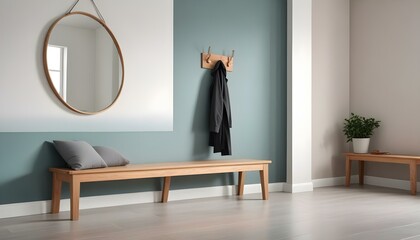 Obraz premium Photo interior modern design room 3d illustration