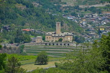 Castello reale di Sarre, Sarre, Aosta, Italia