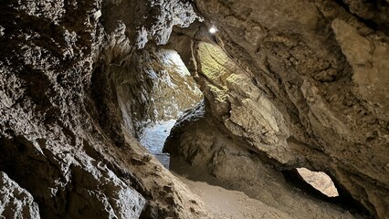 cave with light