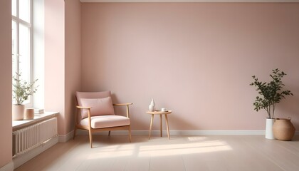 Photo interior modern design room 3d illustration
