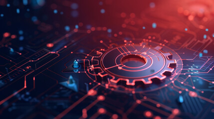 hardware, software abstract background