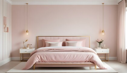 Photo interior modern design room 3d illustration