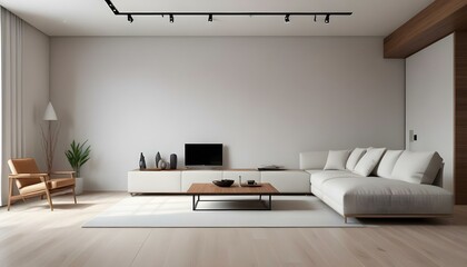 Photo interior modern design room 3d illustration