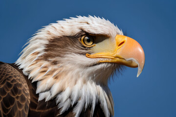 Obraz premium close up portrait of bald eagle