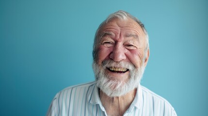 Obraz premium The Happy Elderly Man