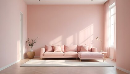 Photo interior modern design room 3d illustration