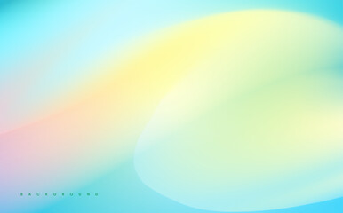 abstract soft wave pastel color background