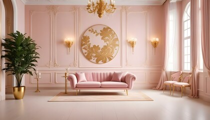 Photo interior modern design room 3d illustration