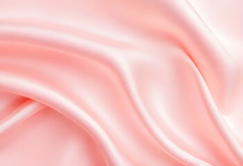 Obraz premium Abstract pink satin fabric background.