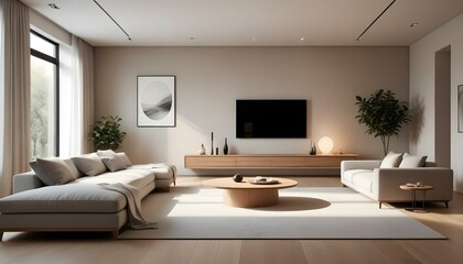 Photo interior modern design room 3d illustration