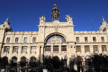 Fototapeta premium Railway station in Valencia, Spain