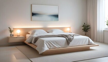 Photo interior modern design room 3d illustration