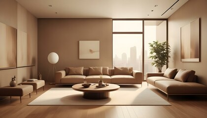 Photo interior modern design room 3d illustration