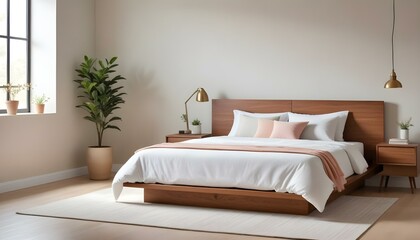 Photo interior modern design room 3d illustration