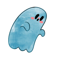 halloween ghost illustration 
