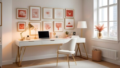 Photo interior modern design room 3d illustration