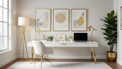 Photo interior modern design room 3d illustration
