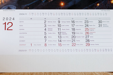 calendar for 2024 year