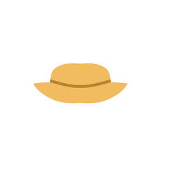 straw hat vector