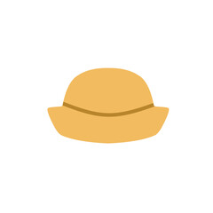 straw hat vector