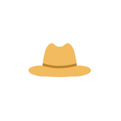 straw hat vector