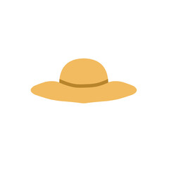 straw hat vector