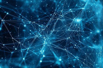 Abstract digital web of interconnected points and lines. Modern sophisticated background design for banners and posters.generative ai